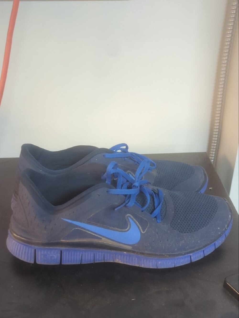 Nike Navy and Royal Blue Athletic Sneakers Size 13 - Picture 3 of 4